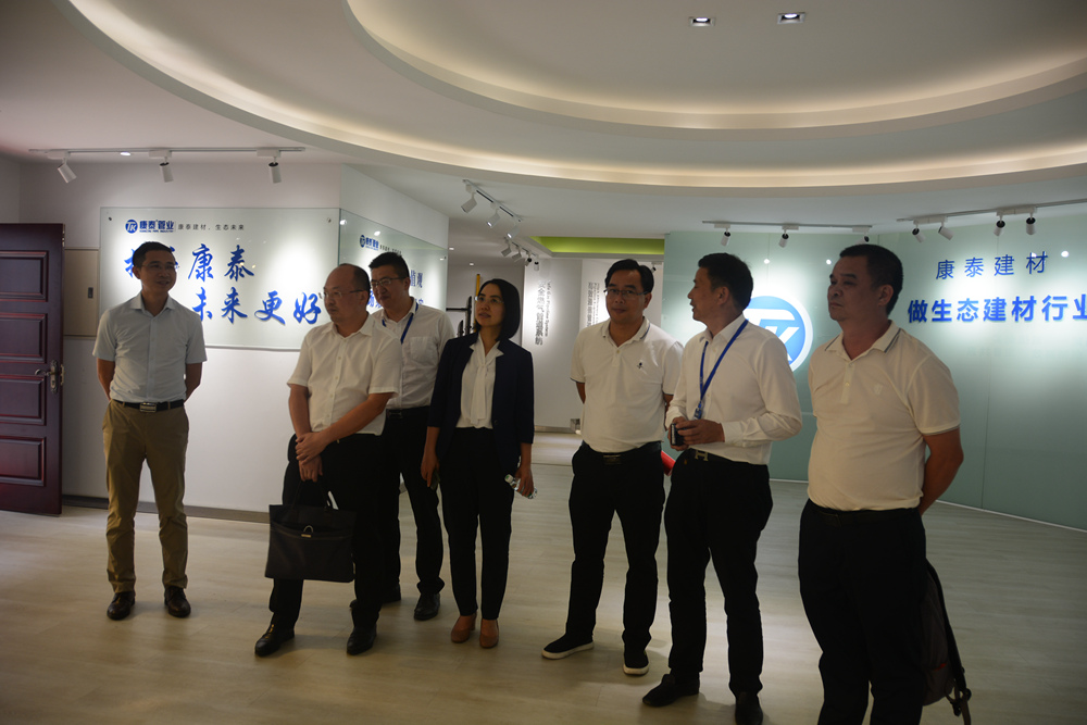 广东省云浮市云安区区长黄海燕莅临康泰参观考察